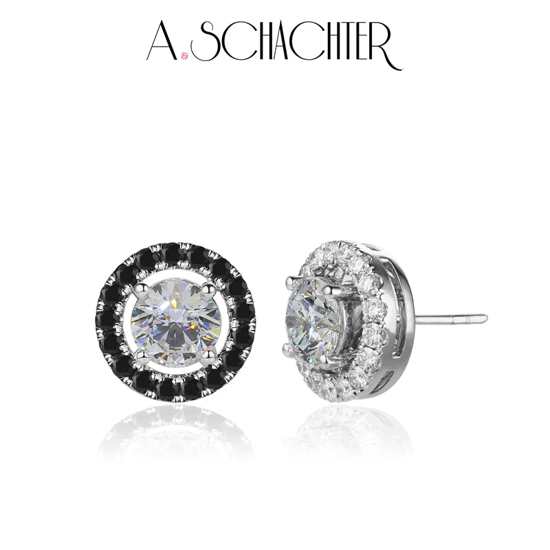 Noir & Lumière Quartet (1 ct. Round cut)