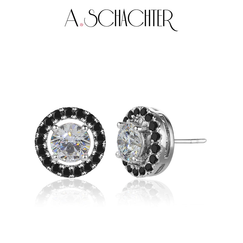 Noir & Lumière Quartet (1 ct. Round cut)