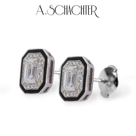 Noire and Lumiere Vendôme (1ct Emerald Cut Diamond)