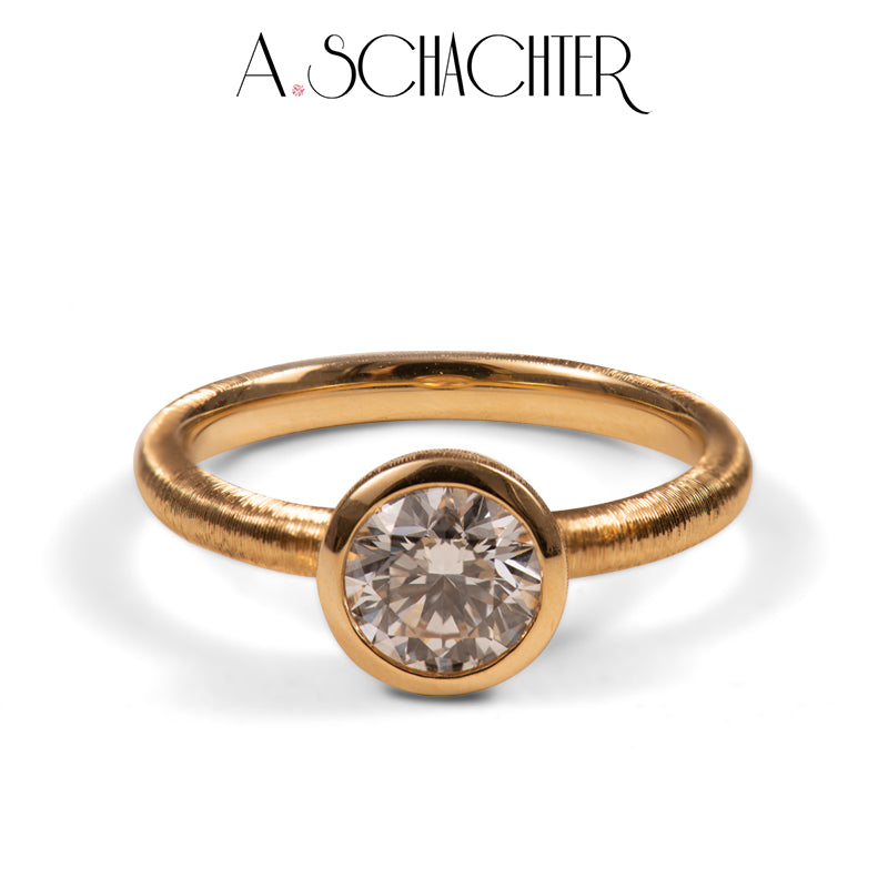 Goldener Strahlenring