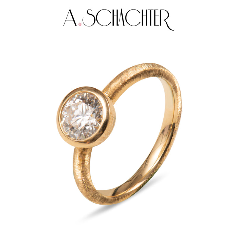 Goldener Strahlenring