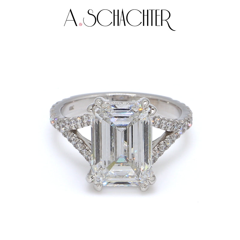 Imperial Emerald-Cut Diamond Ring (5.16 ct. emerald cut)