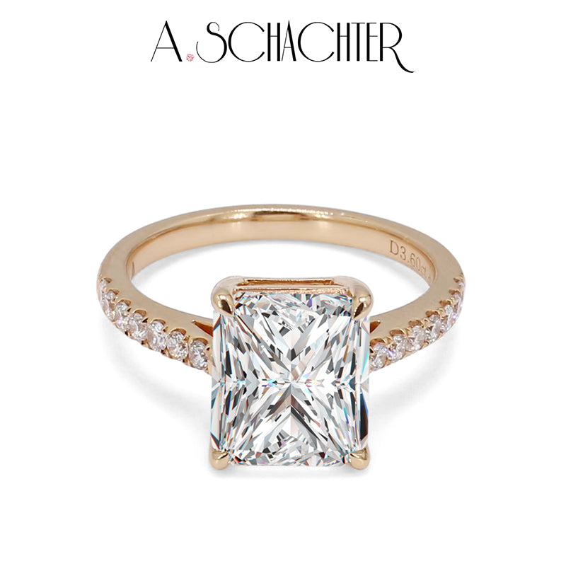 Prism Aurora Radiant Ring(3.6 ct. Radiant cut)