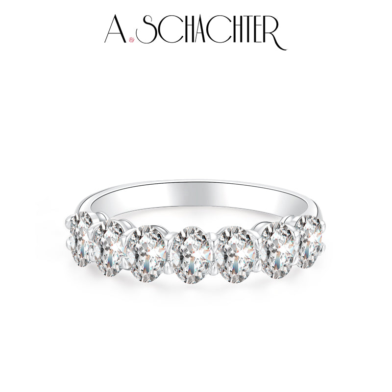 Aurora Oval Band (1.5 ct. Oval cut)