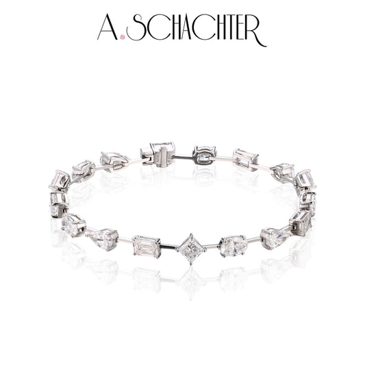 The Constella Diamond Harmony Bracelet (17 Stones. 8.624 ct. Mix)