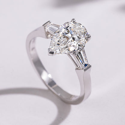 JZB1N067 Birne (2,01 ct. Birnenschliff)