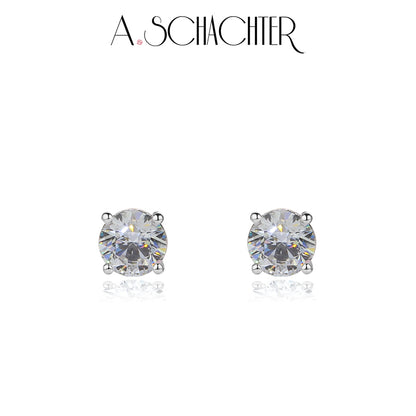 Noir & Lumière Duo — White （1 ct. Round cut)