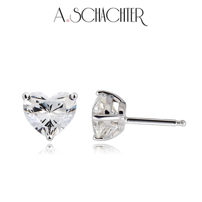 Eternal Heart Studs (0.336 ct. x2 heart cut)