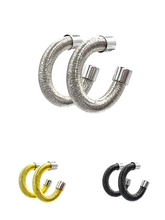 Noir & Lumière Luna Hoops