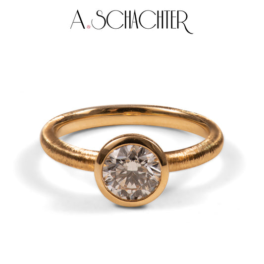 Goldener Strahlenring