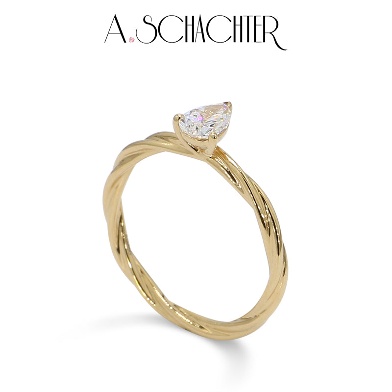 JZA1N0067 Birne (0,3 ct. Birnenschliff)