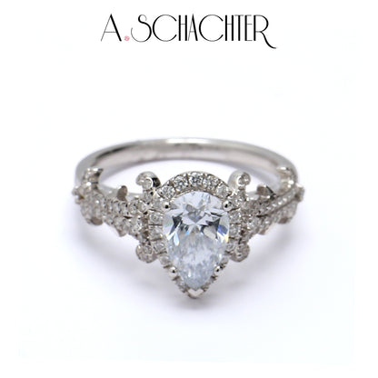 JZA1N056 Birne (1,01 ct. Birnenschliff)