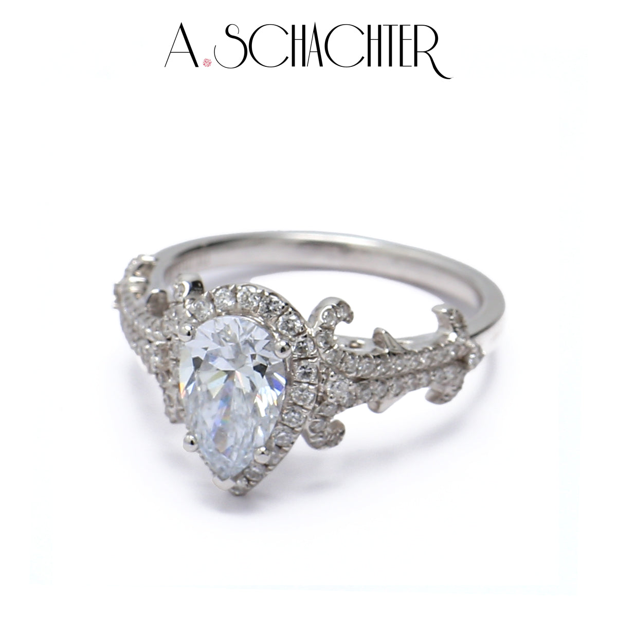 JZA1N056 Birne (1,01 ct. Birnenschliff)