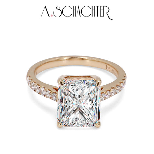 Prism Aurora Radiant Ring（3.6 ct. Radiant cut)