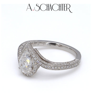 JZB1N015 Birne (1,01 ct. Birnenschliff)